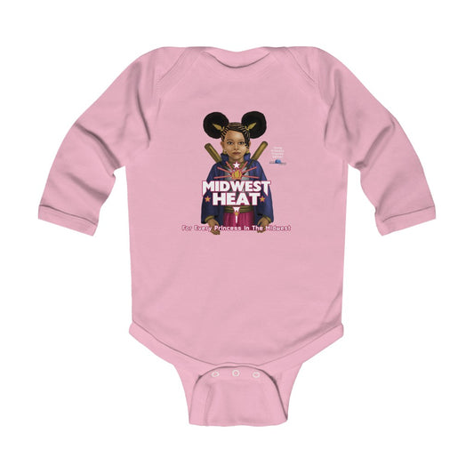 Midwest Heat Princess Promise Infant Long Sleeve Onesie