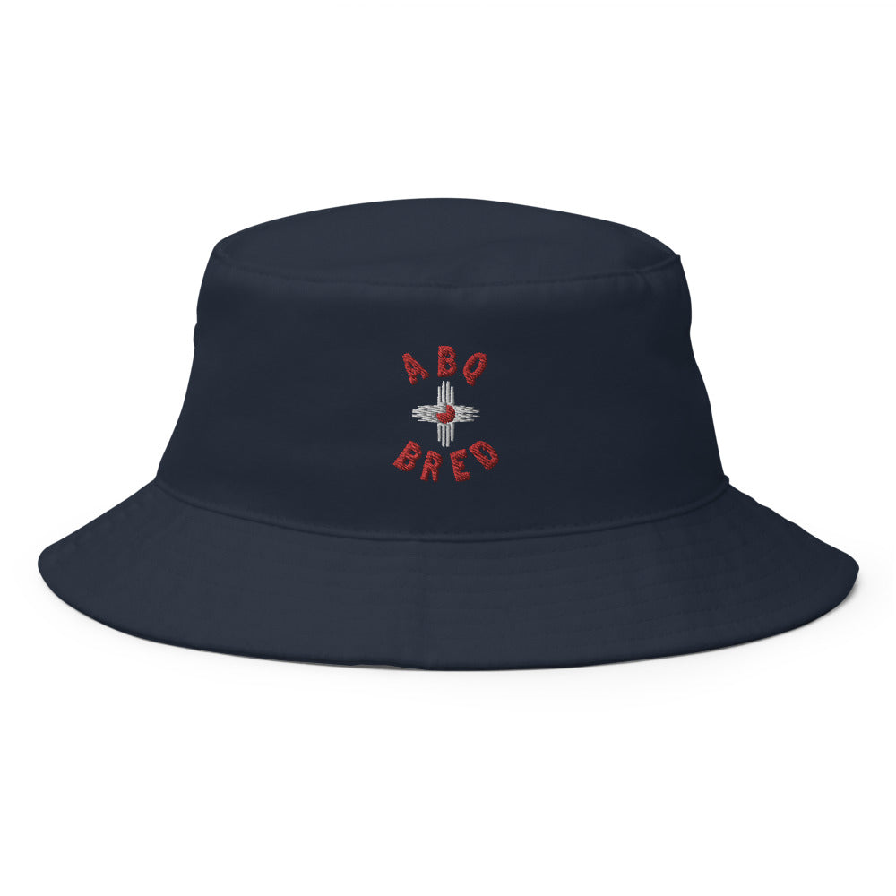 ABQ Bred - White Red Bucket Hat
