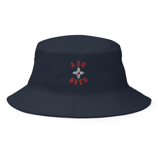 ABQ Bred - White Red Bucket Hat