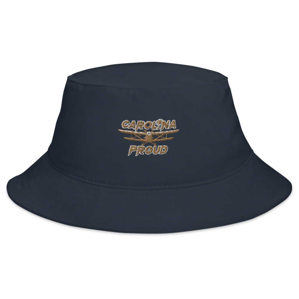 Carolina Proud Gold/White Trim Bucket Hat