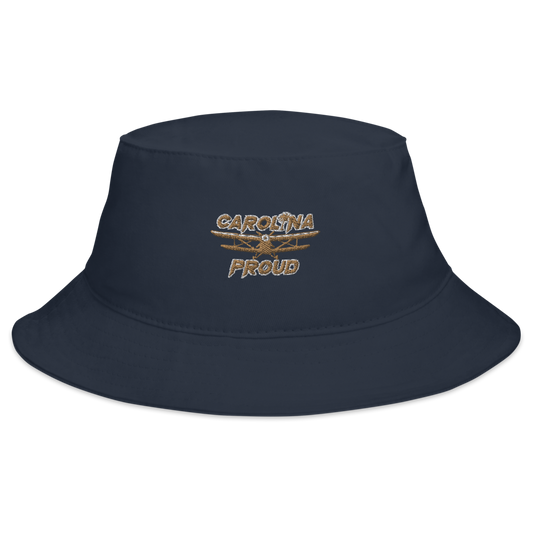 Carolina Proud Gold/White Trim Bucket Hat