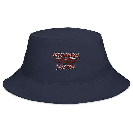 Carolina Proud - Burgundy/White Bucket Hat