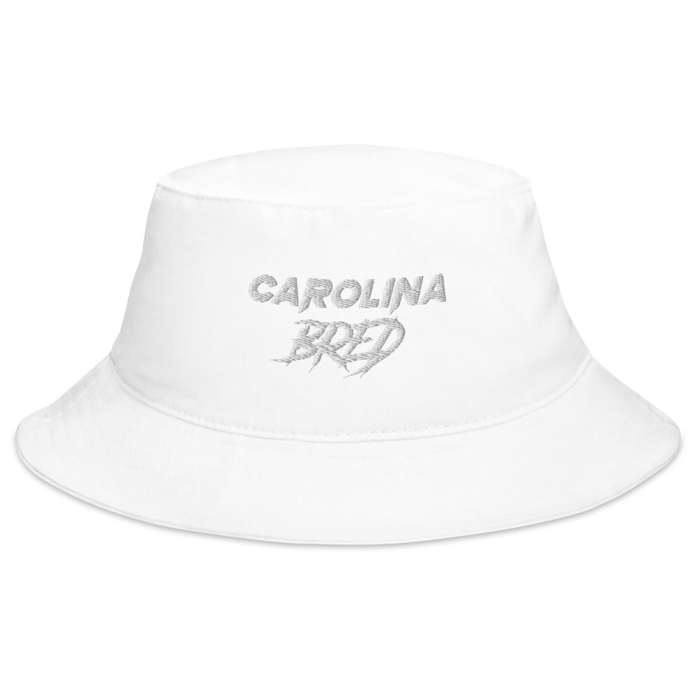 Carolina Bred - White Scheme Bucket Hat