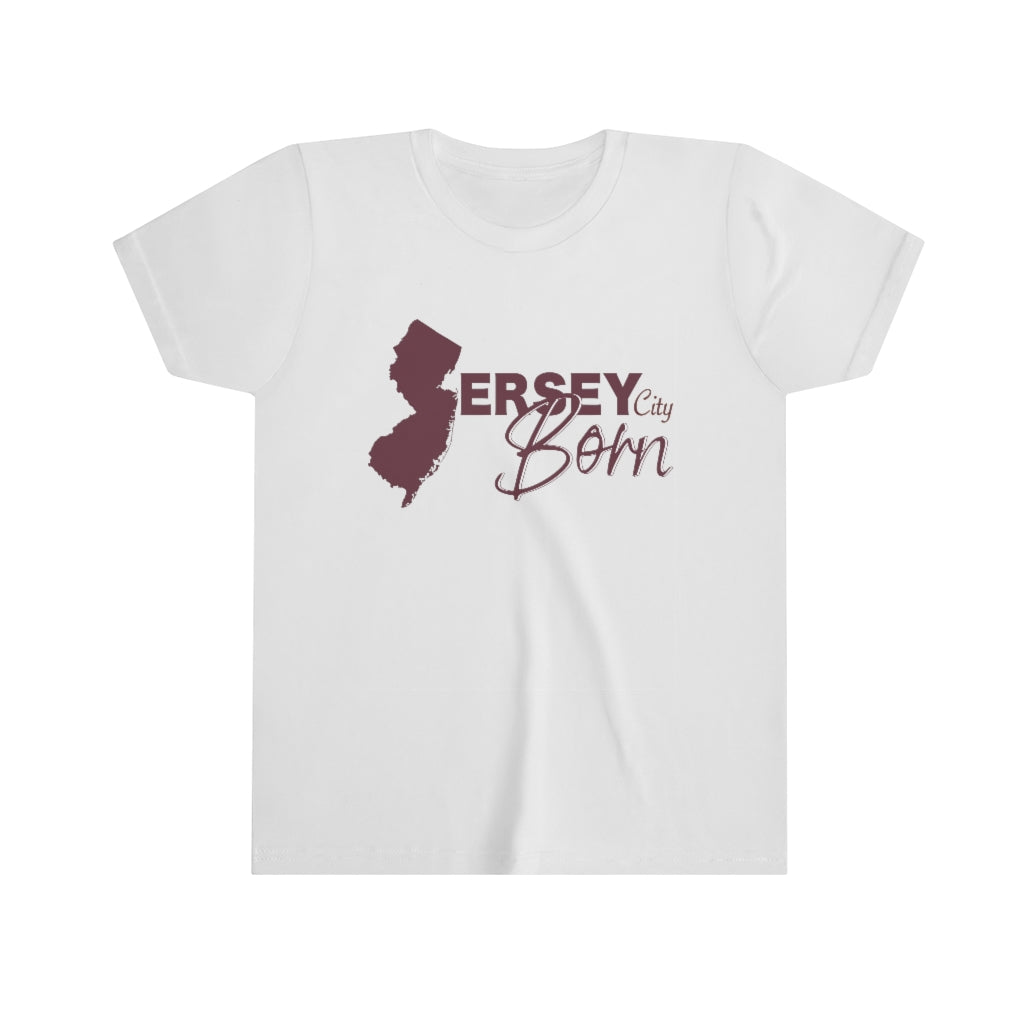 Jersey City Born - Berry Scheme Youth Tee