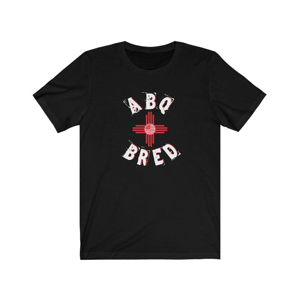 ABQ Bred - White/Red Unisex Tee