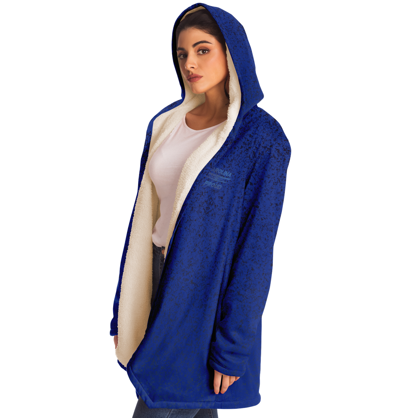 Carolina Proud - Icey Blue Premium Hooded Cloak