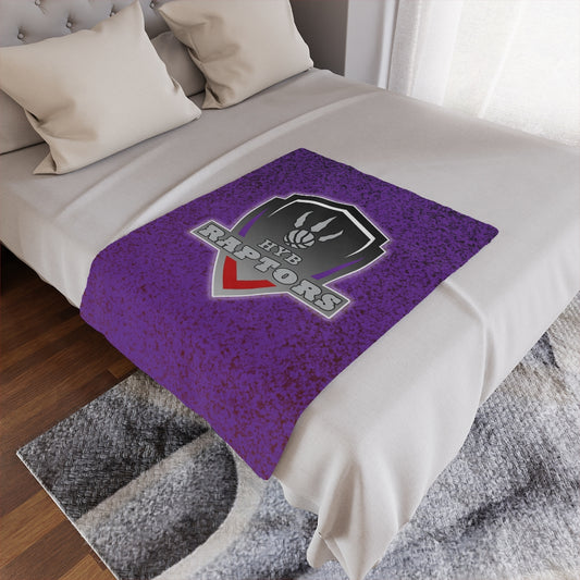 Raptors - Minky Blanket