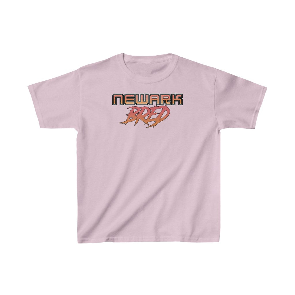 Newark Bred - Red Brick Kids Heavy Cotton Tee *