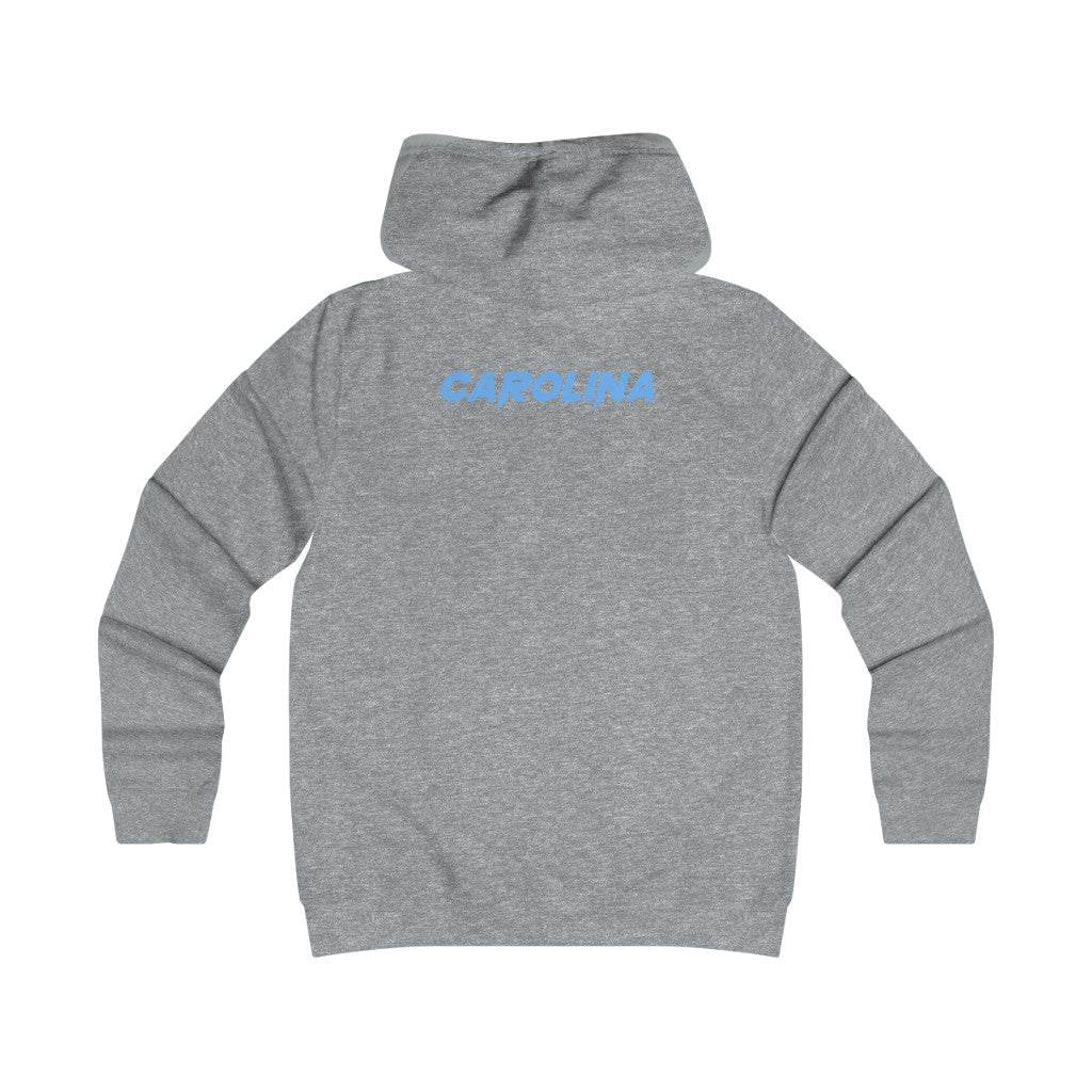 Carolina Bred - L Blue Scheme Girlie College Hoodie