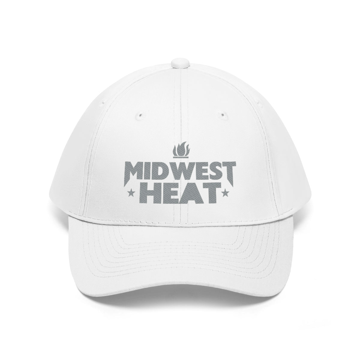 Midwest Heat Gray Scheme - Unisex Twill Hat
