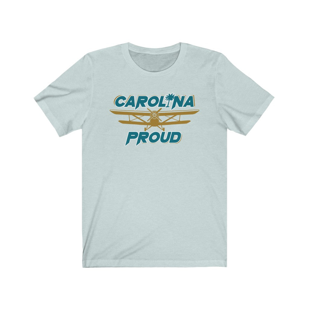 Carolina Proud - Aqua Gold Theme Unisex Tee