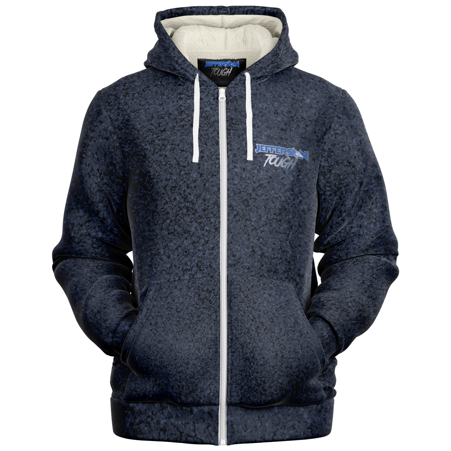 Jefferson Tough - Blue Dust Microfleece Premium Hoodie