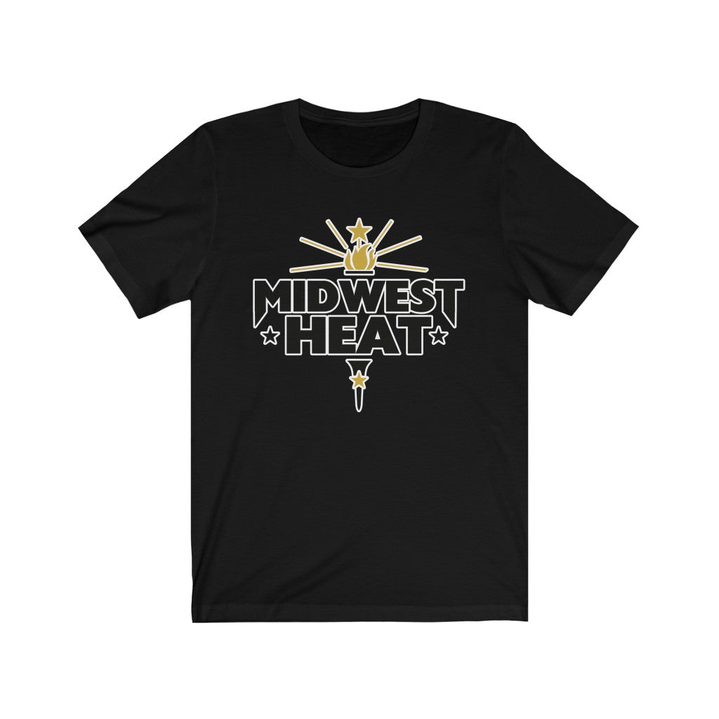 Midwest Heat  - Black Gold Scheme Unisex Tee