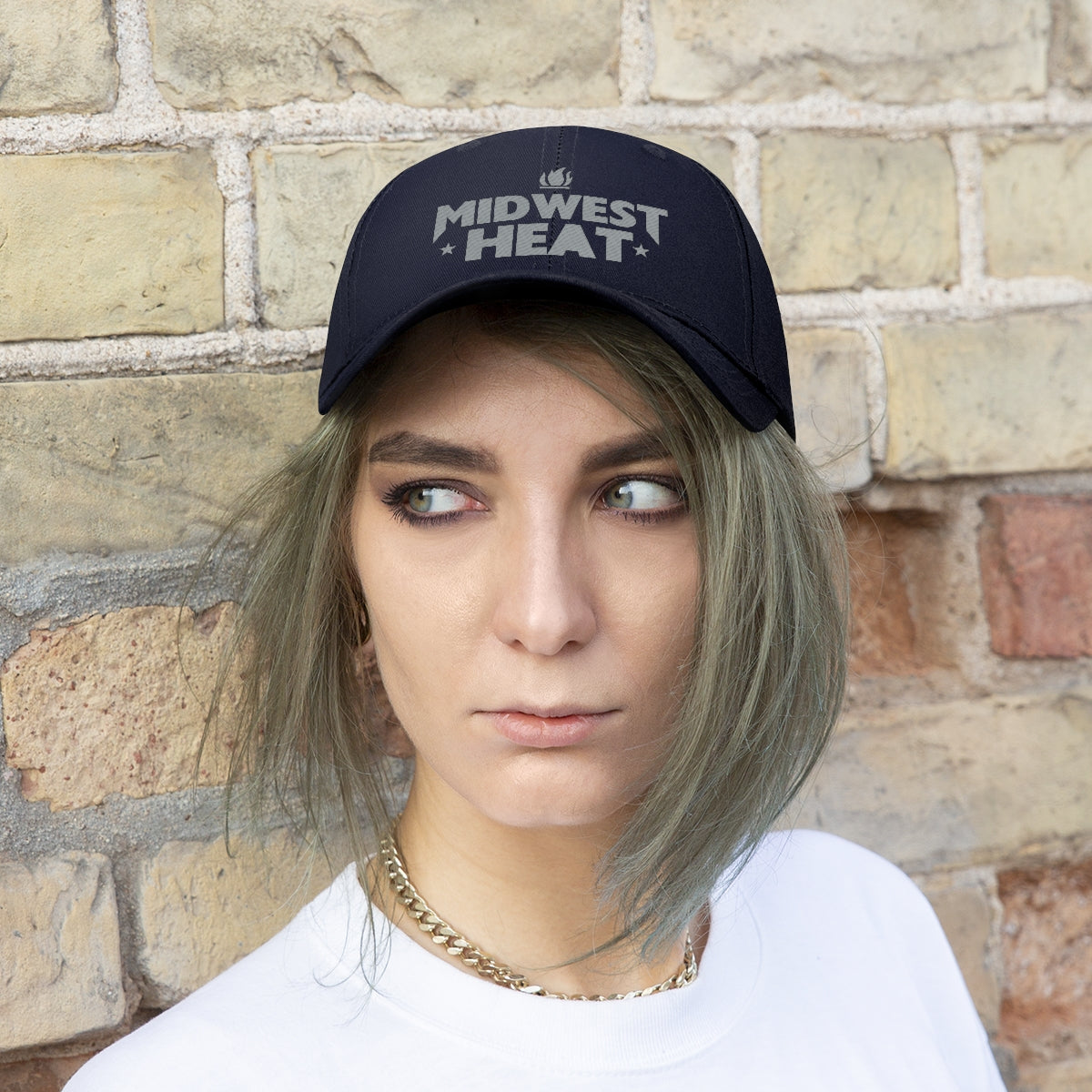Midwest Heat Gray Scheme - Unisex Twill Hat