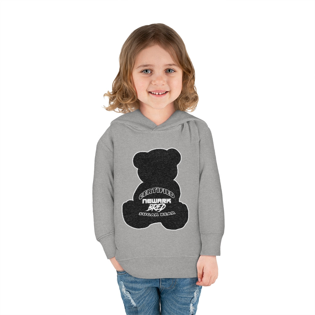 Certified Newark Bred Black Sugar Bear Toddler Hoodie