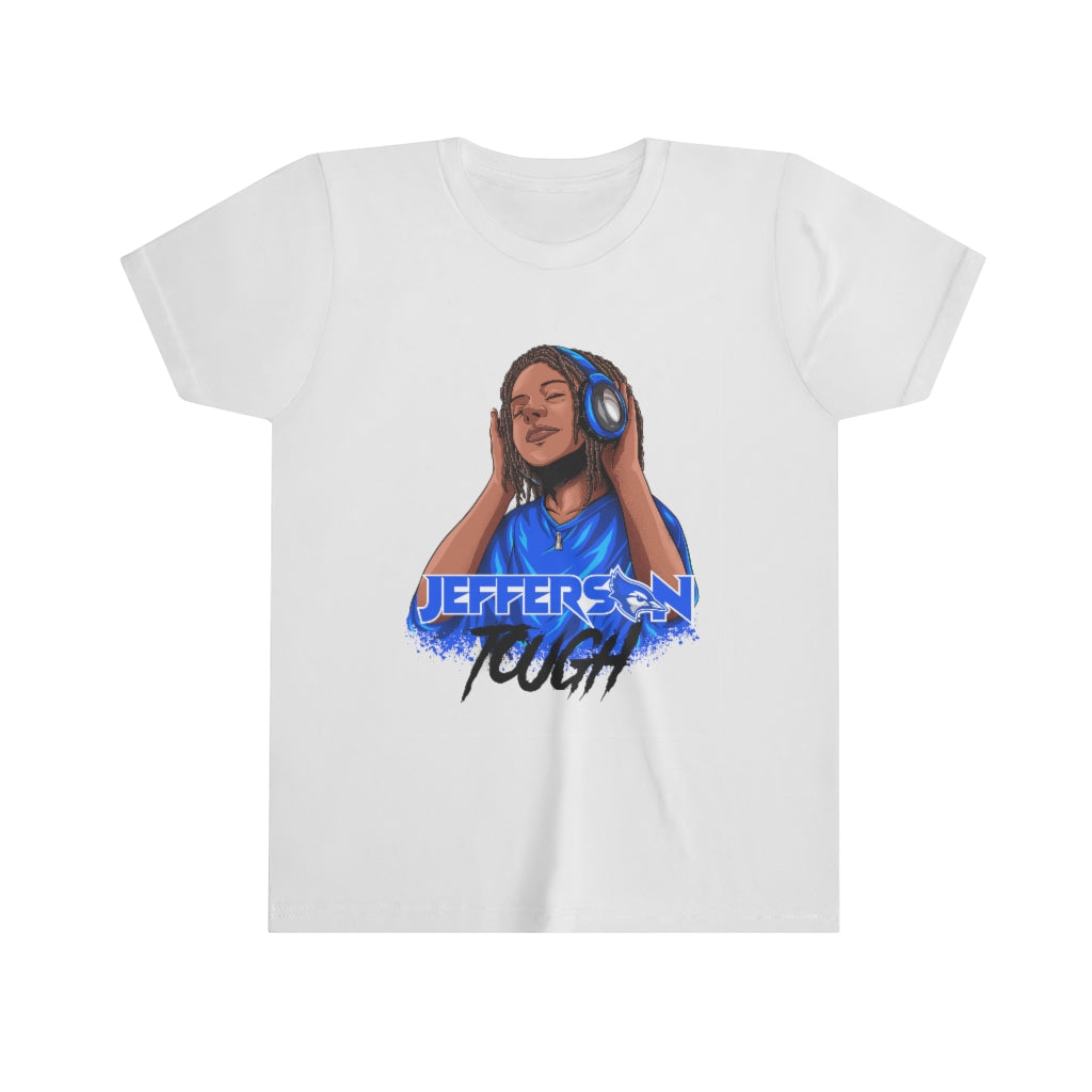 Jefferson Tough - Blue Locks Tee - Blk.