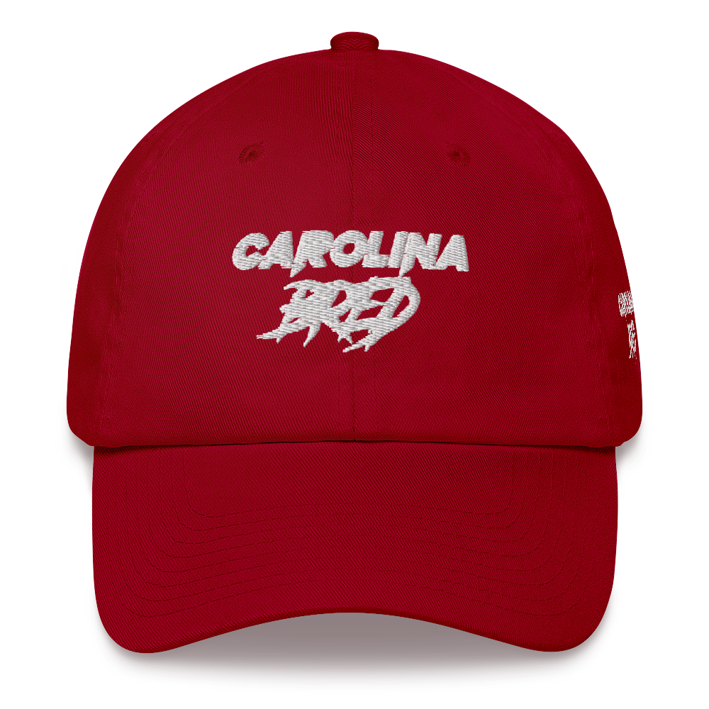 Carolina Bred - White Trim Dad hat