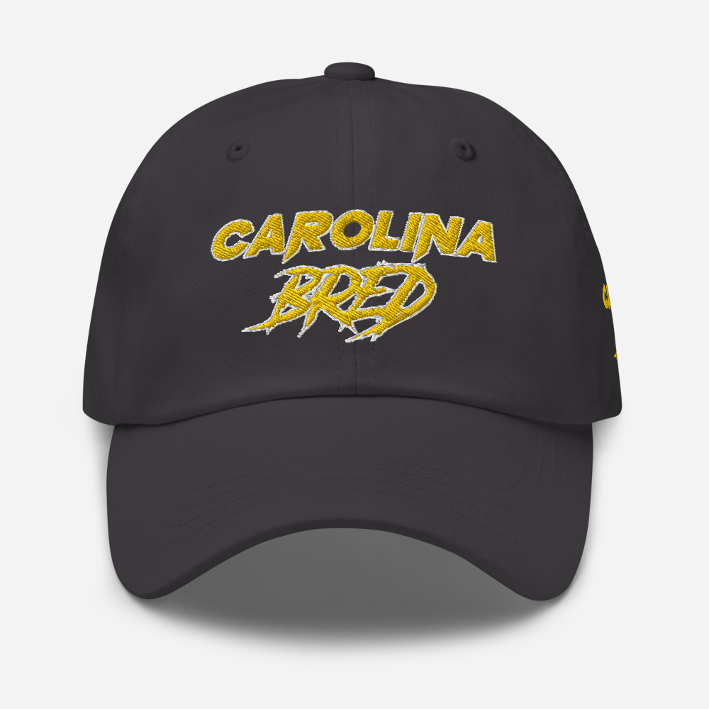 Carolina Bred - Yellow Trim Dad hat