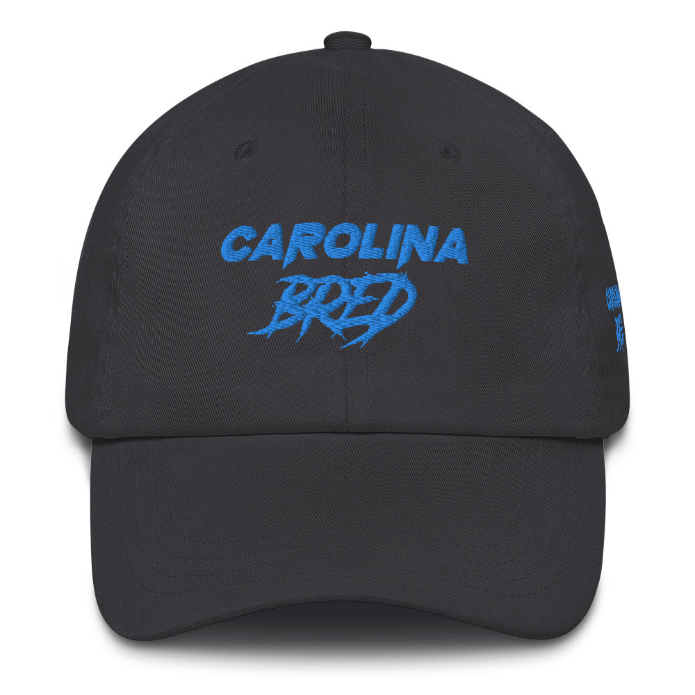 Carolina Bred - Blue Trim Dad hat