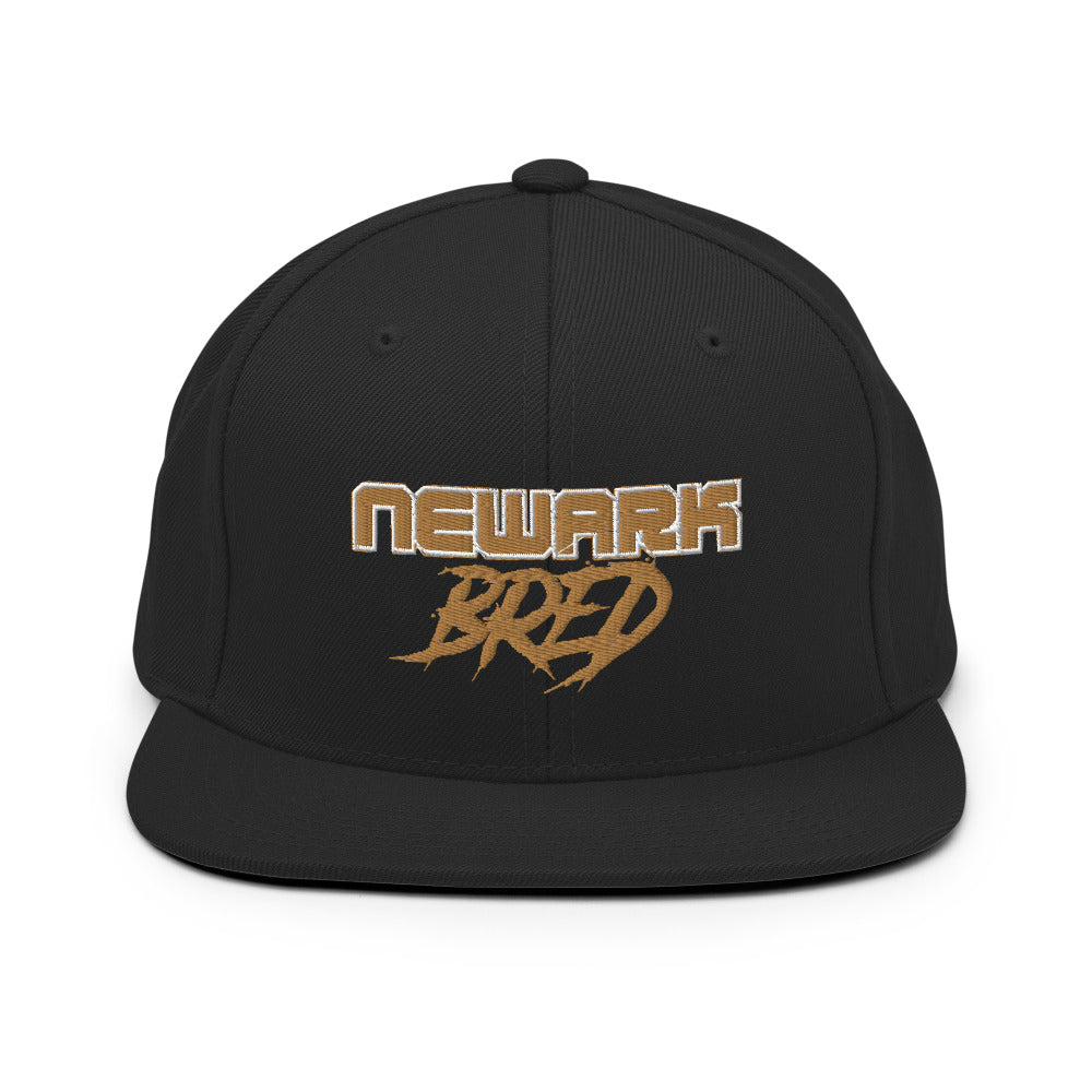 Newark Bred Snapback Hat Gold