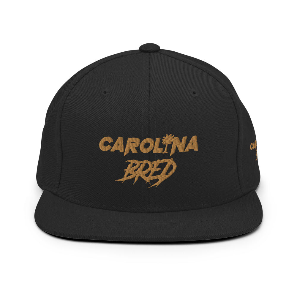 Carolina Bred - Gold Trim Snapback Hat *