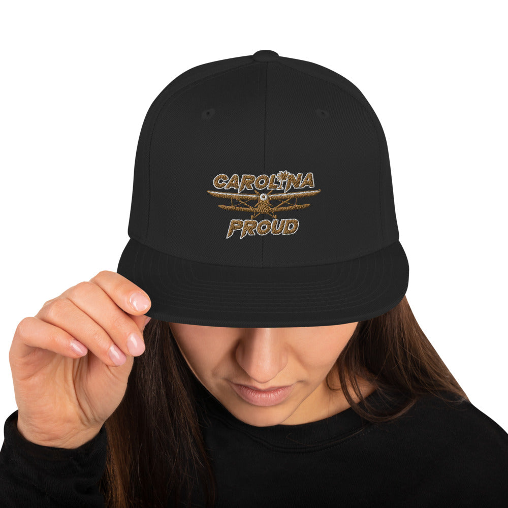 Carolina Proud Gold/Blue Snapback Hat