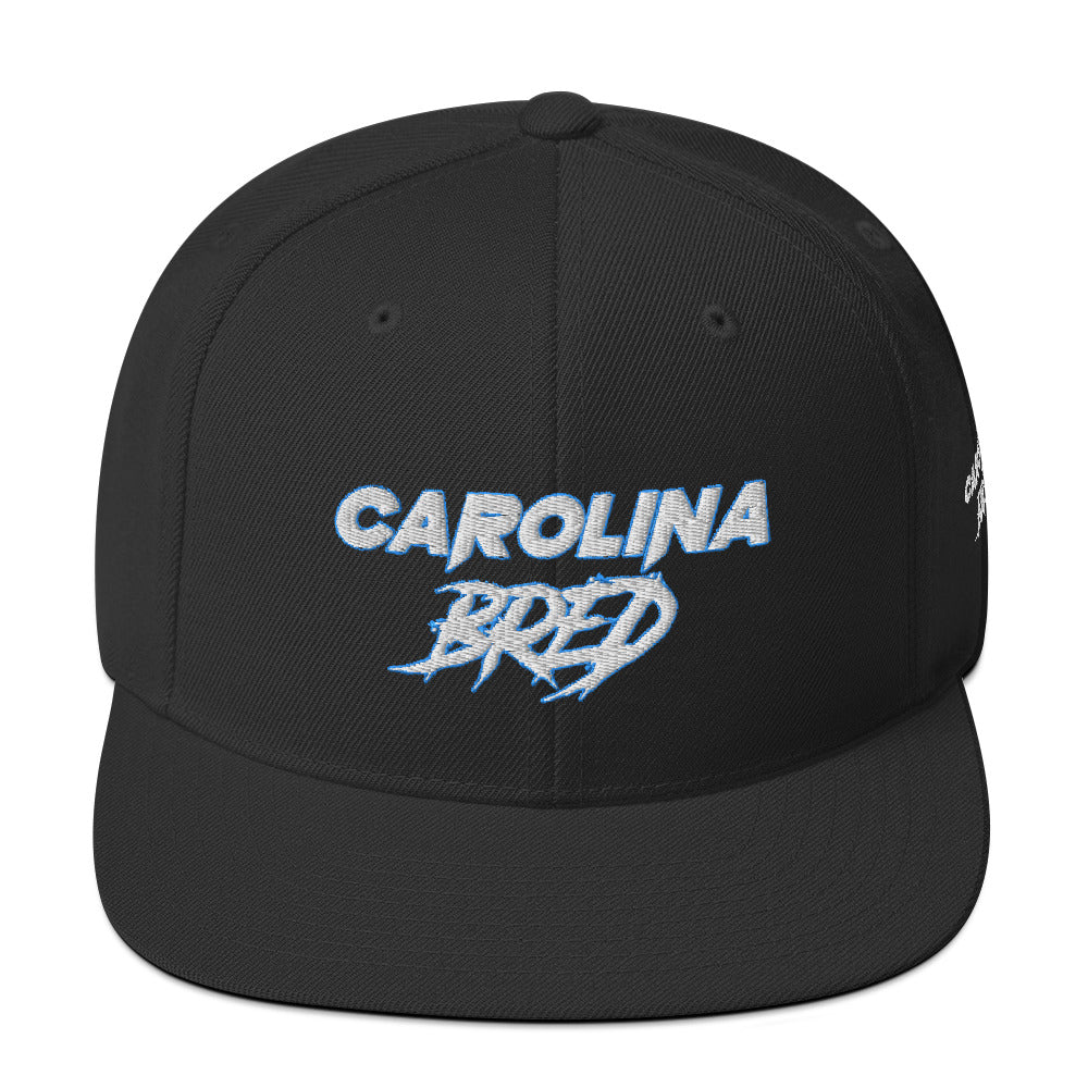 Carolina Bred - White Trim Snapback Hat