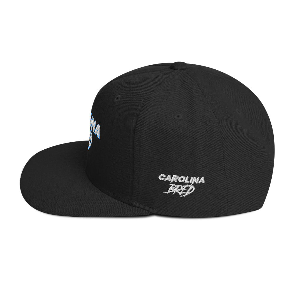 Carolina Bred - White Trim Snapback Hat