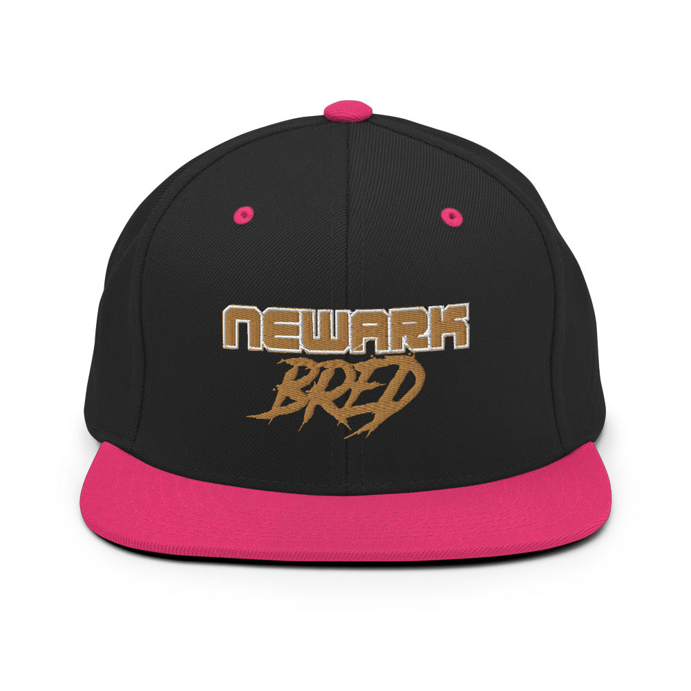 Newark Bred Snapback Hat Gold