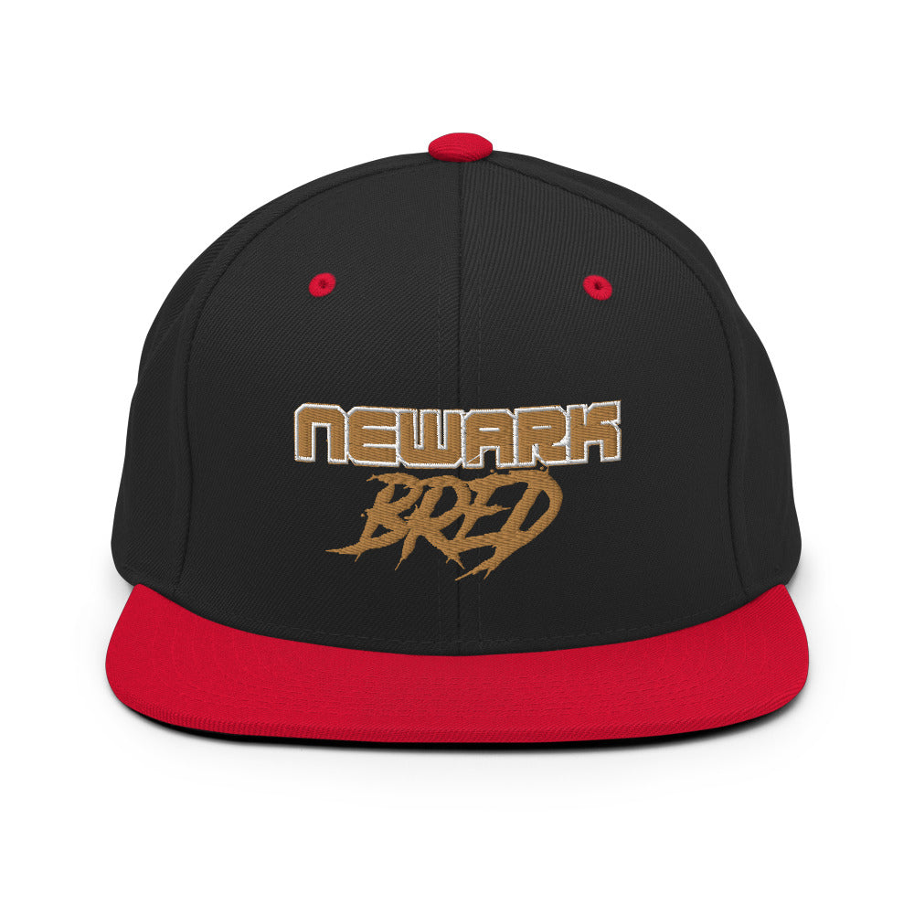 Newark Bred Snapback Hat Gold