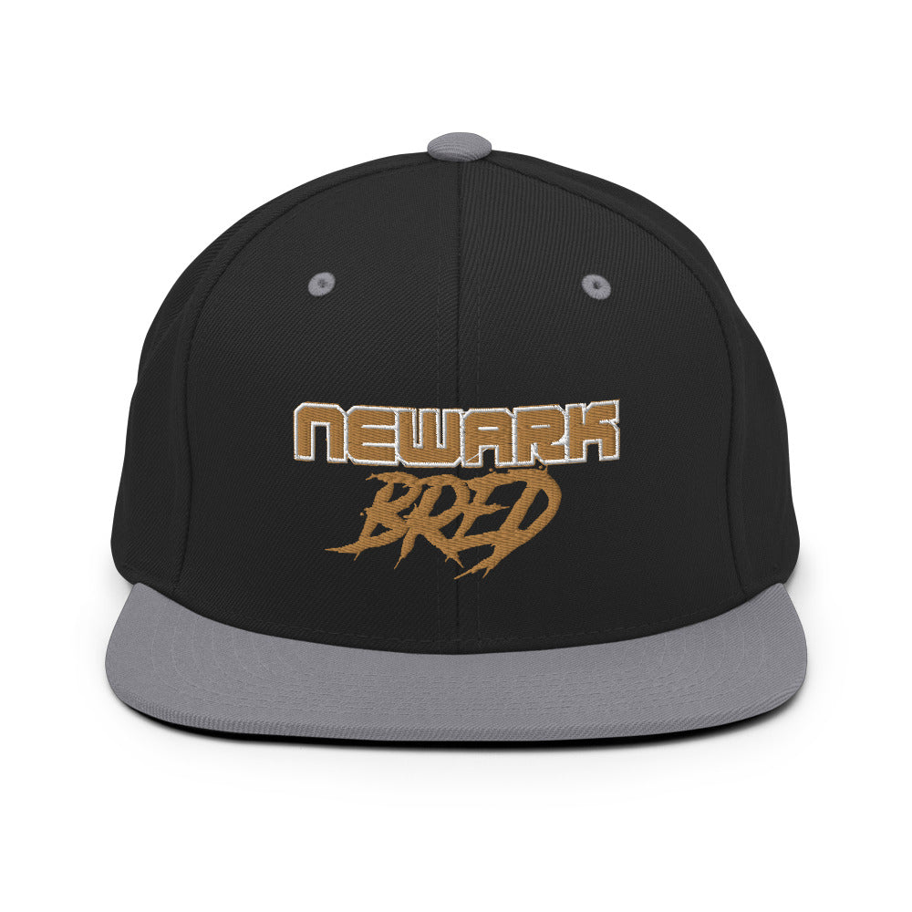 Newark Bred Snapback Hat Gold