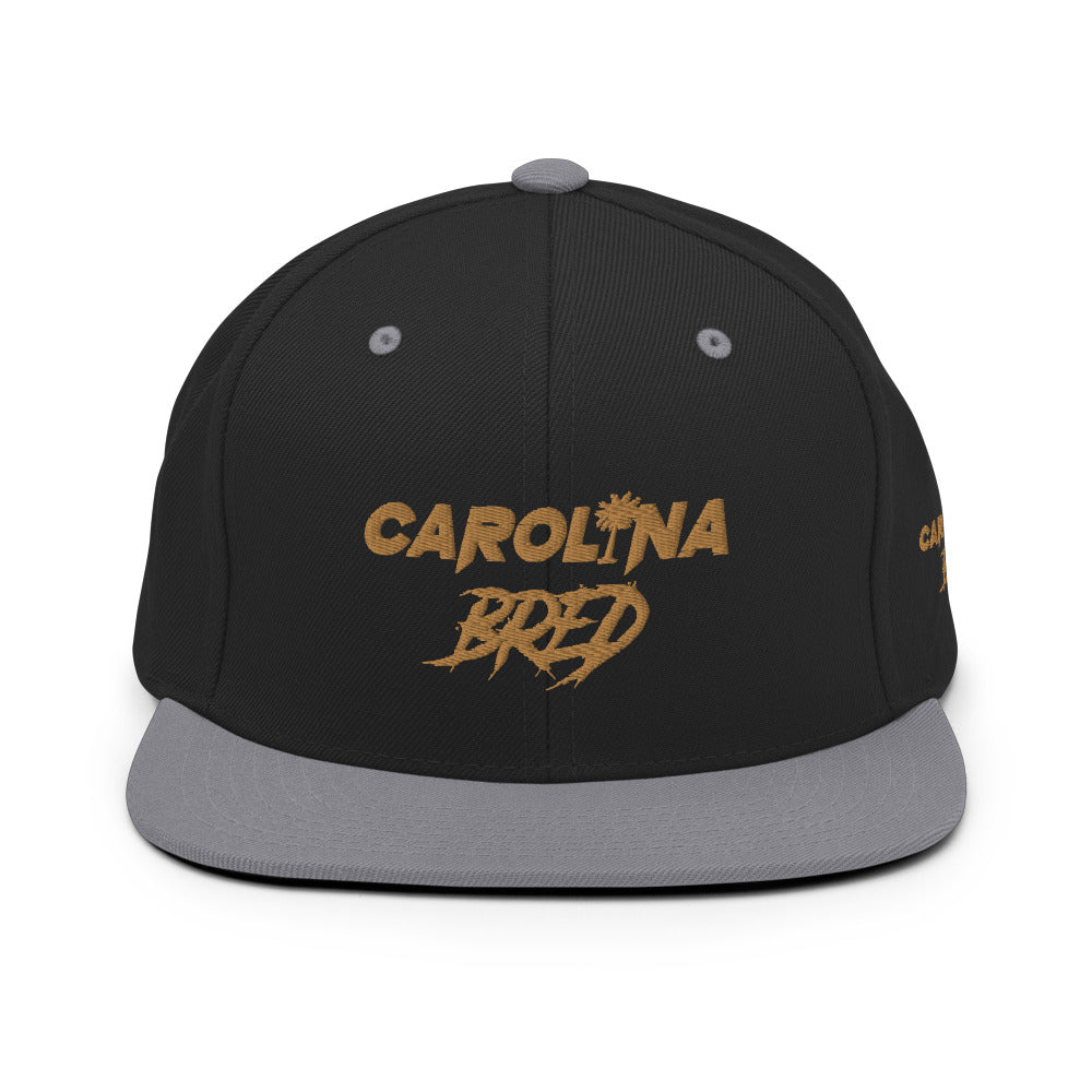 Carolina Bred - Gold Trim Snapback Hat *