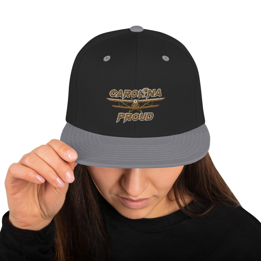 Carolina Proud Gold/Blue Snapback Hat