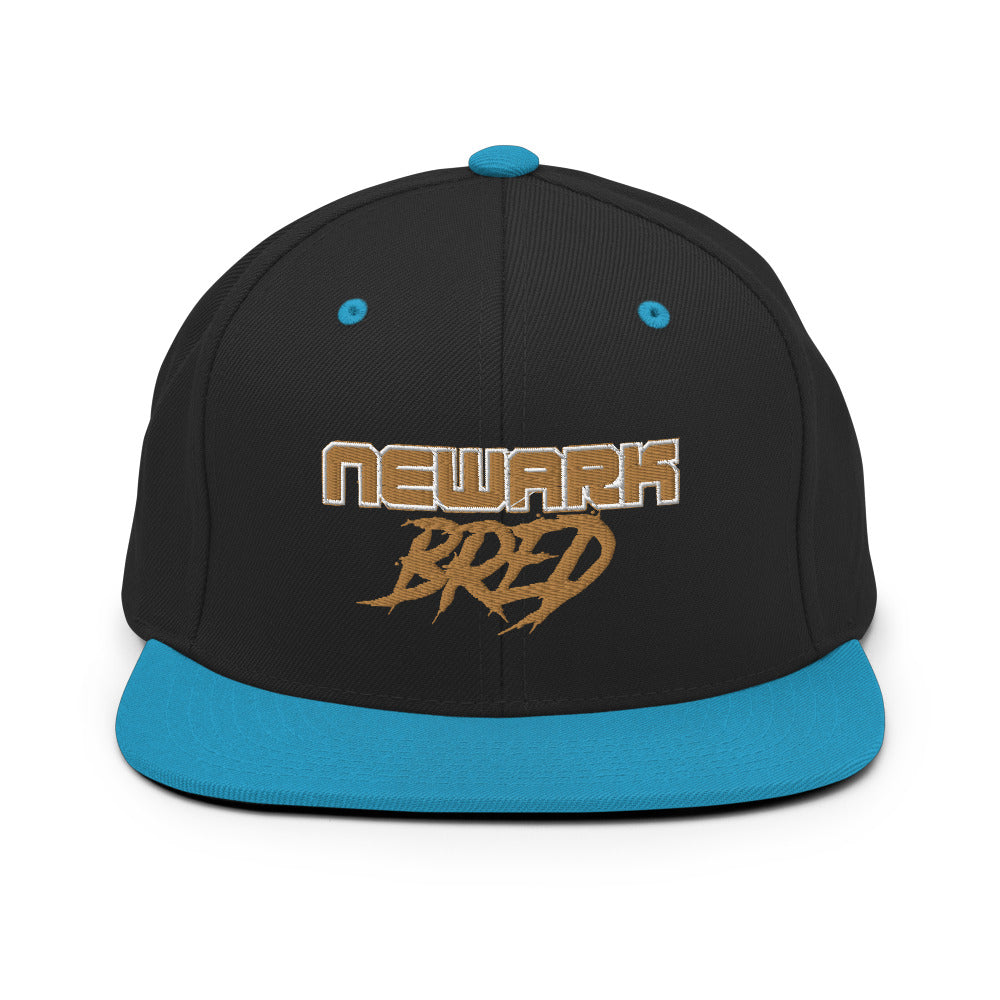Newark Bred Snapback Hat Gold