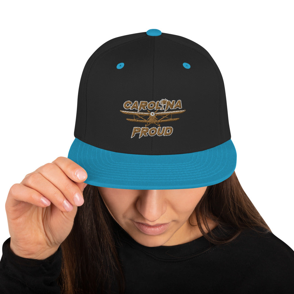 Carolina Proud Gold/Blue Snapback Hat