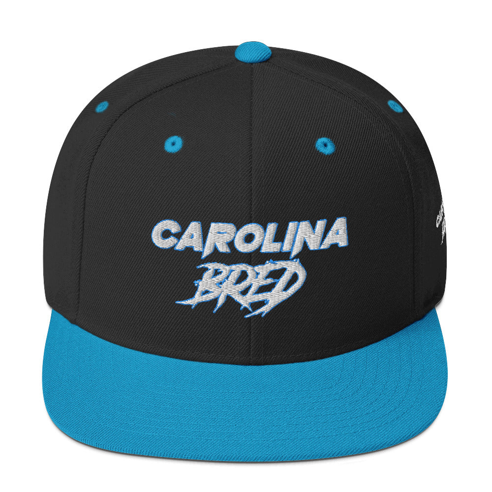 Carolina Bred - White Trim Snapback Hat