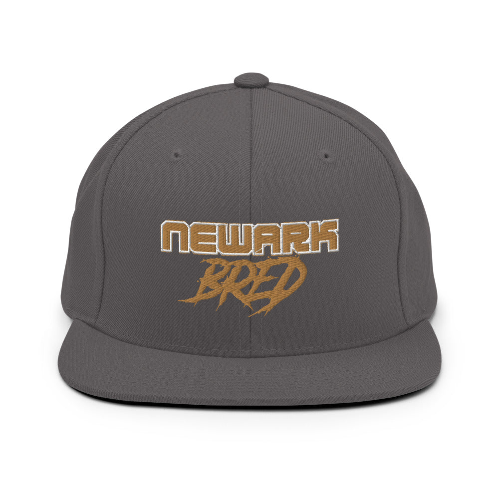 Newark Bred Snapback Hat Gold