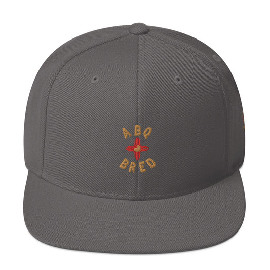 ABQ Bred - Gold Red Snapback Hat