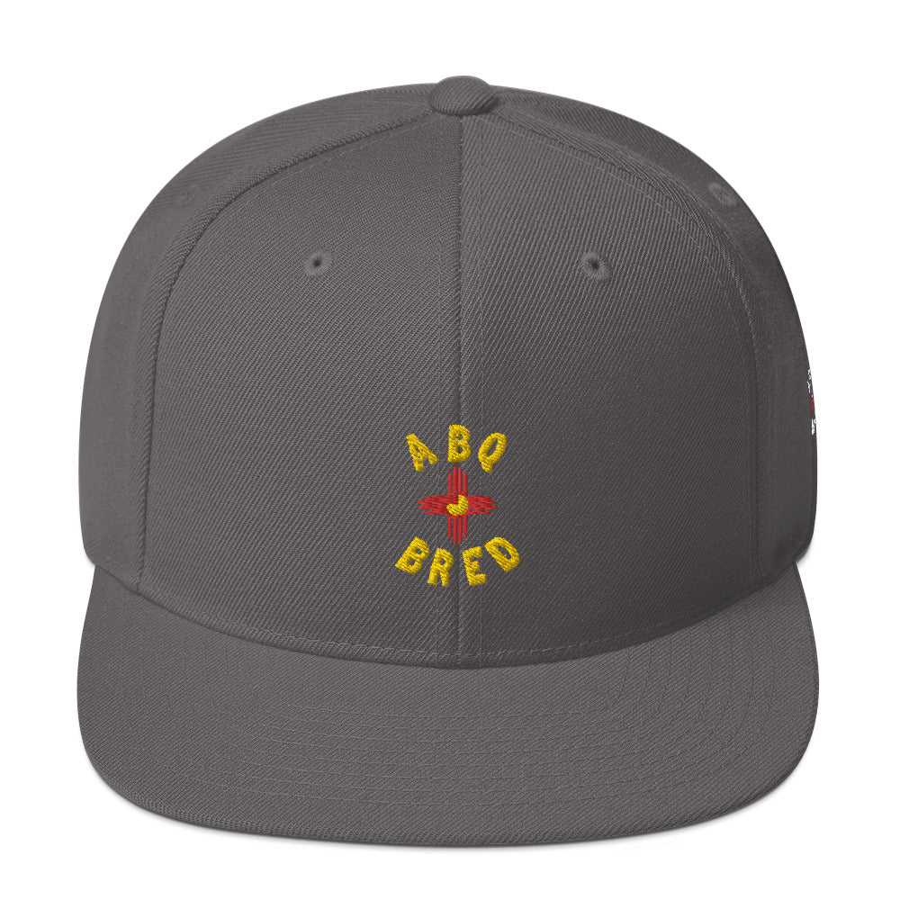 ABQ Bred - Yellow Red Snapback Hat