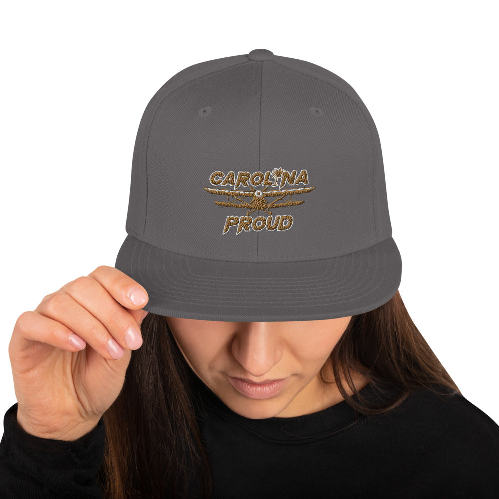 Carolina Proud Gold/Blue Snapback Hat