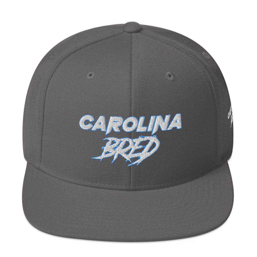 Carolina Bred - White Trim Snapback Hat