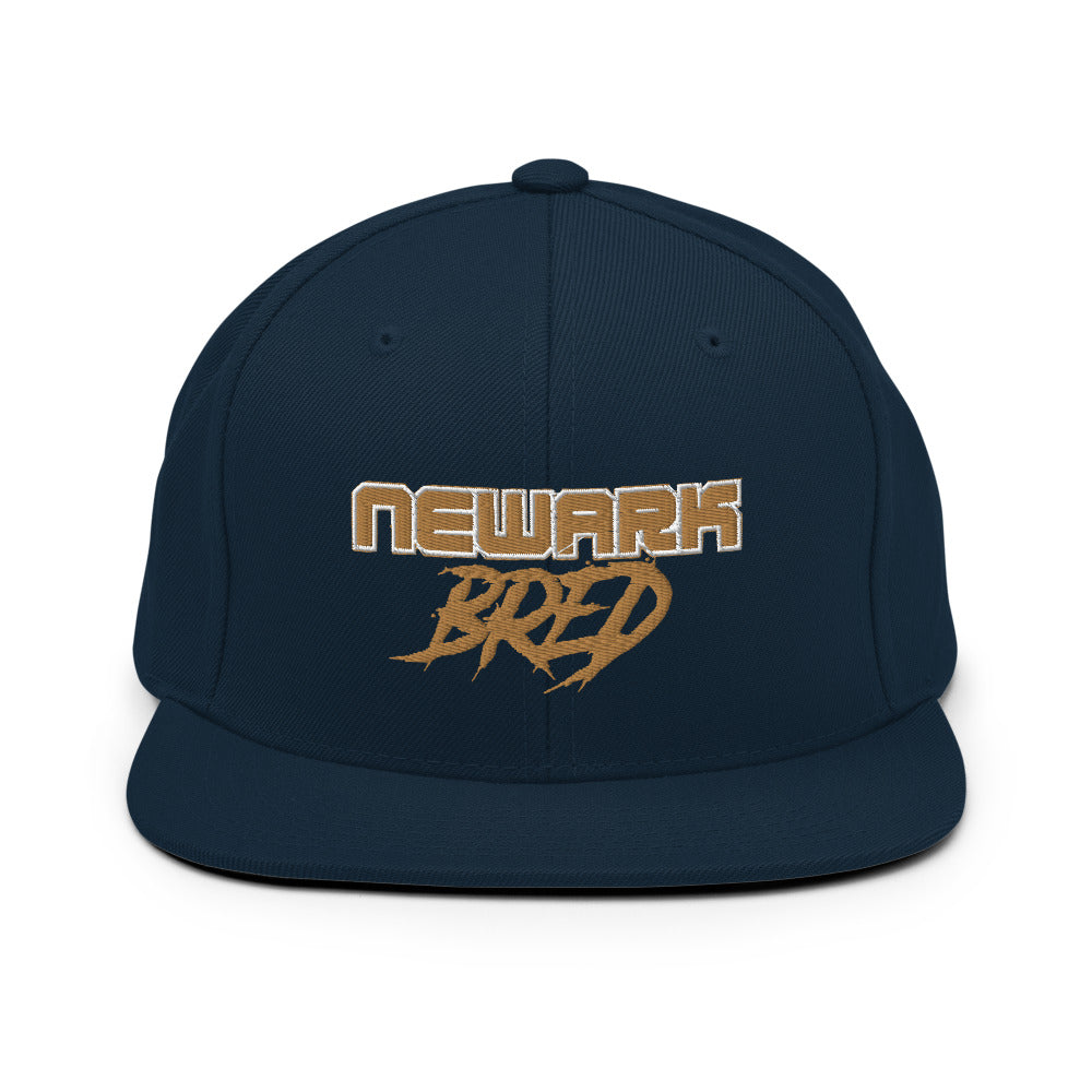 Newark Bred Snapback Hat Gold