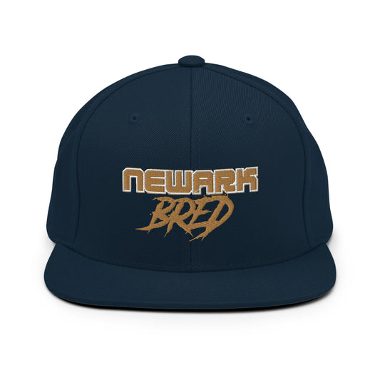 Newark Bred Snapback Hat Gold