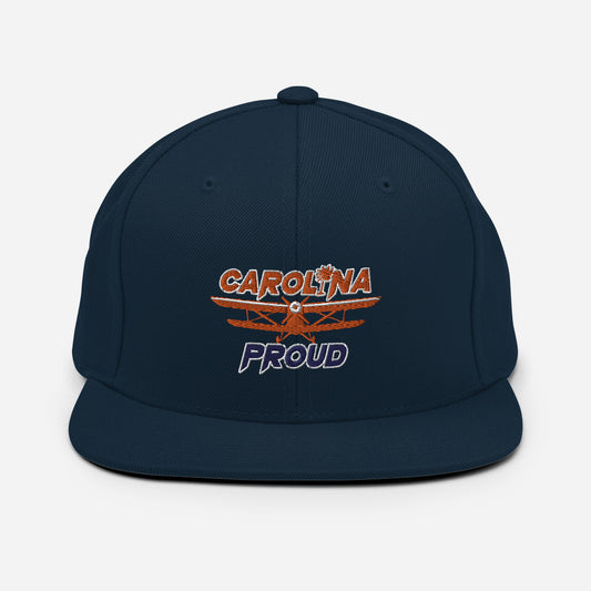 Carolina Proud Orange/Blue Snapback Hat