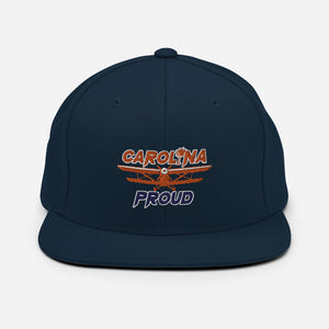 Open image in slideshow, Carolina Proud Orange/Blue Snapback Hat

