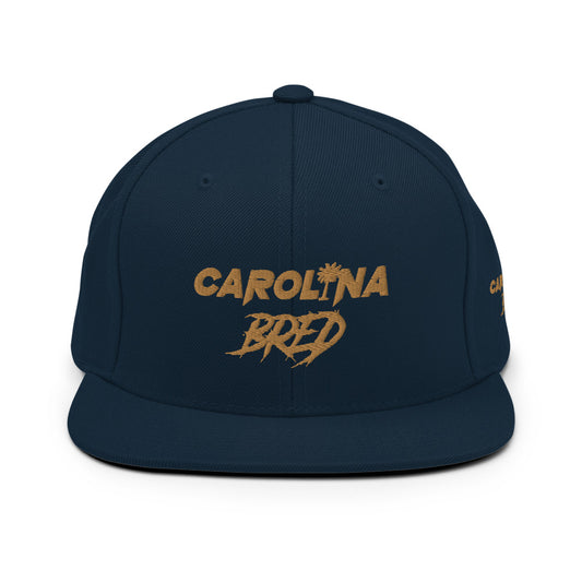 Carolina Bred - Gold Trim Snapback Hat *