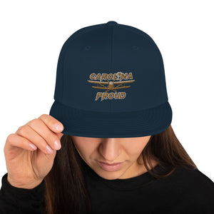 Open image in slideshow, Carolina Proud Gold/Blue Snapback Hat

