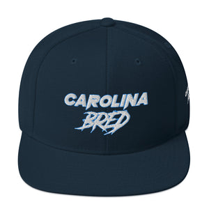 Open image in slideshow, Carolina Bred - White Trim Snapback Hat
