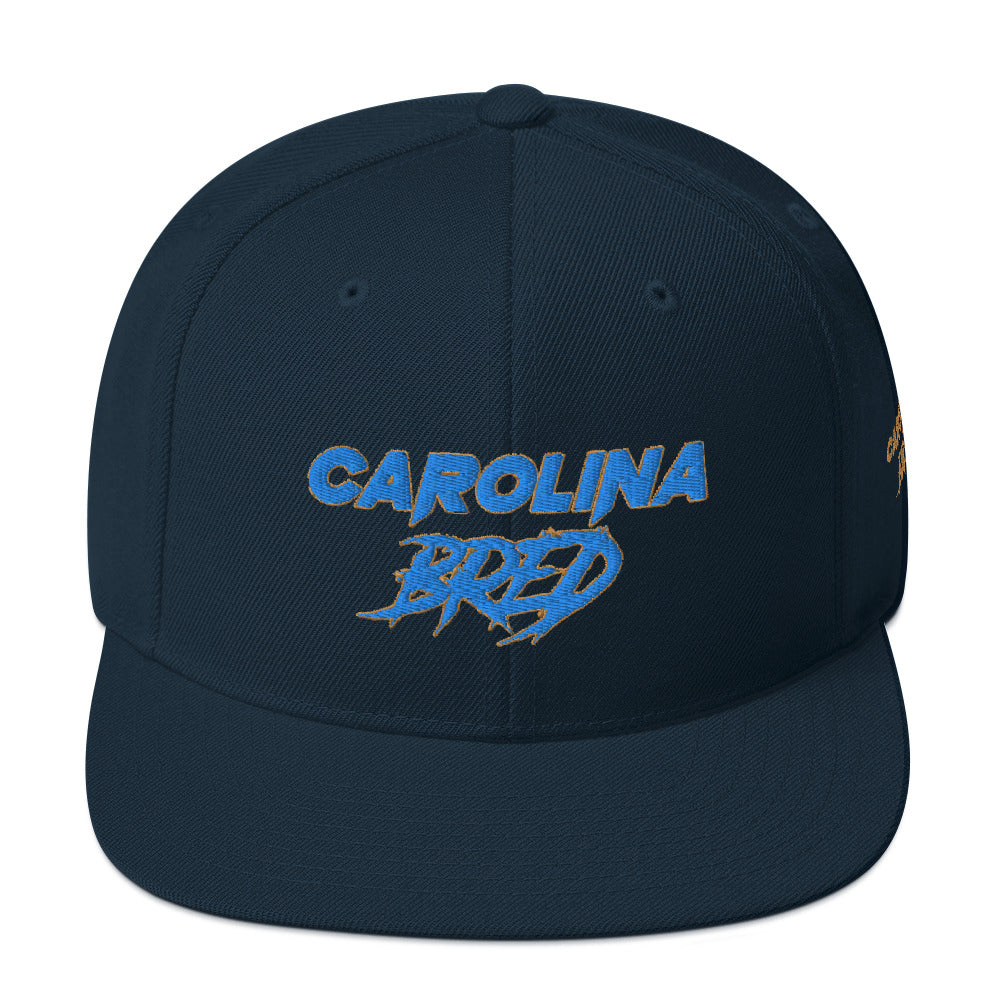 Carolina Bred - Sky Blue Trim Snapback Hat
