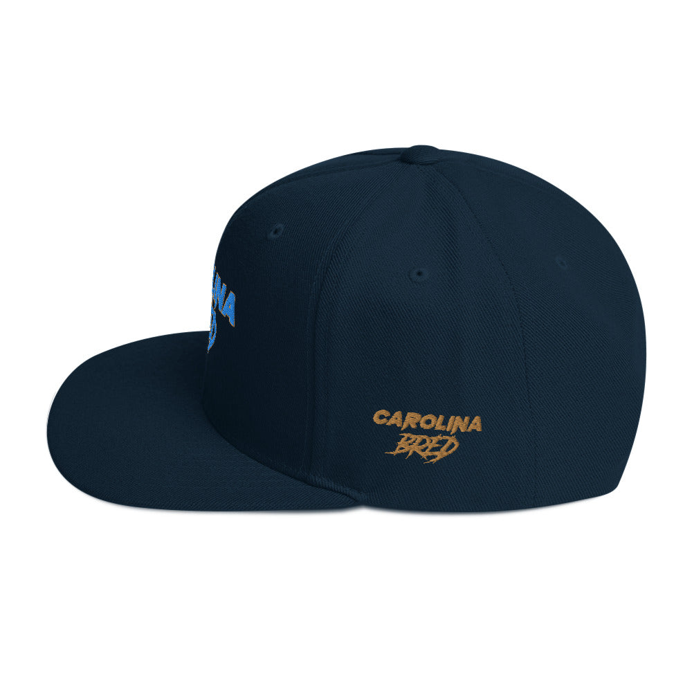 Carolina Bred - Sky Blue Trim Snapback Hat